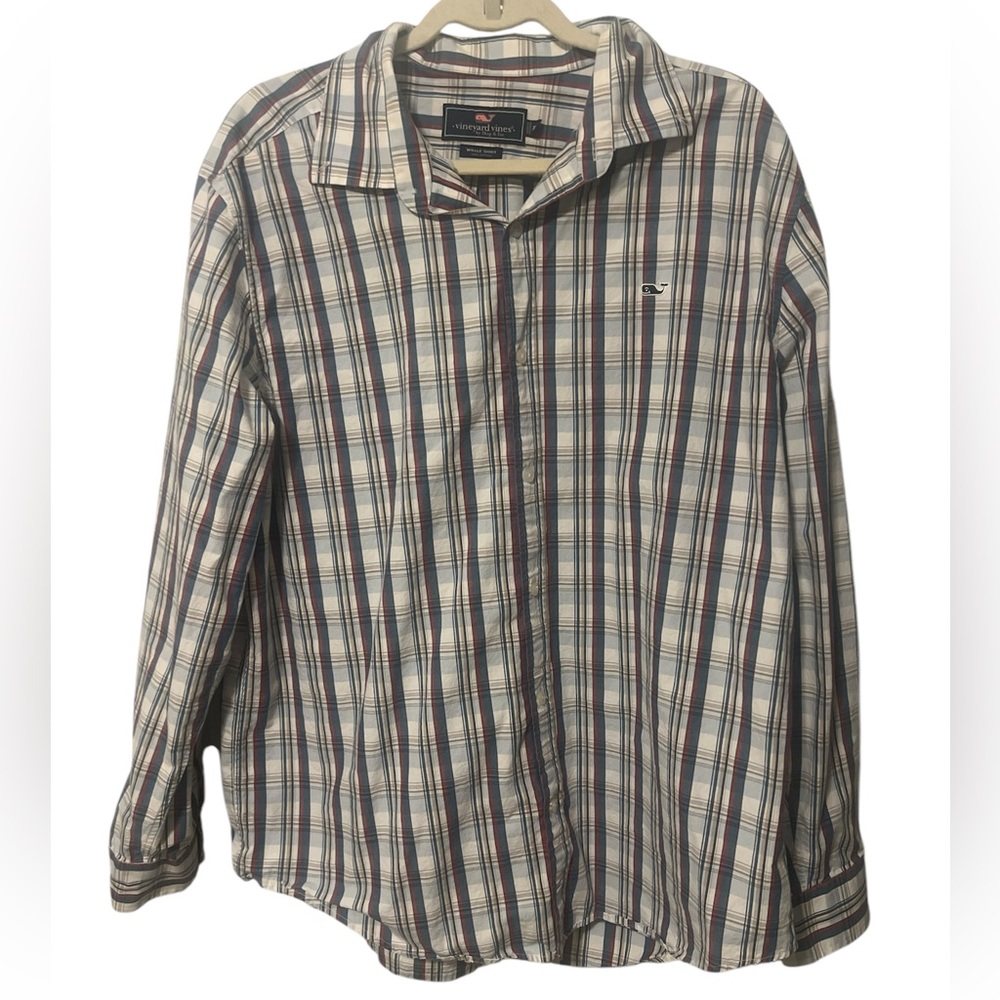 Men’s Vineyard Vines Button Down Whale Shirt